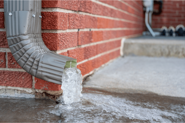 Blocked-outside-drain